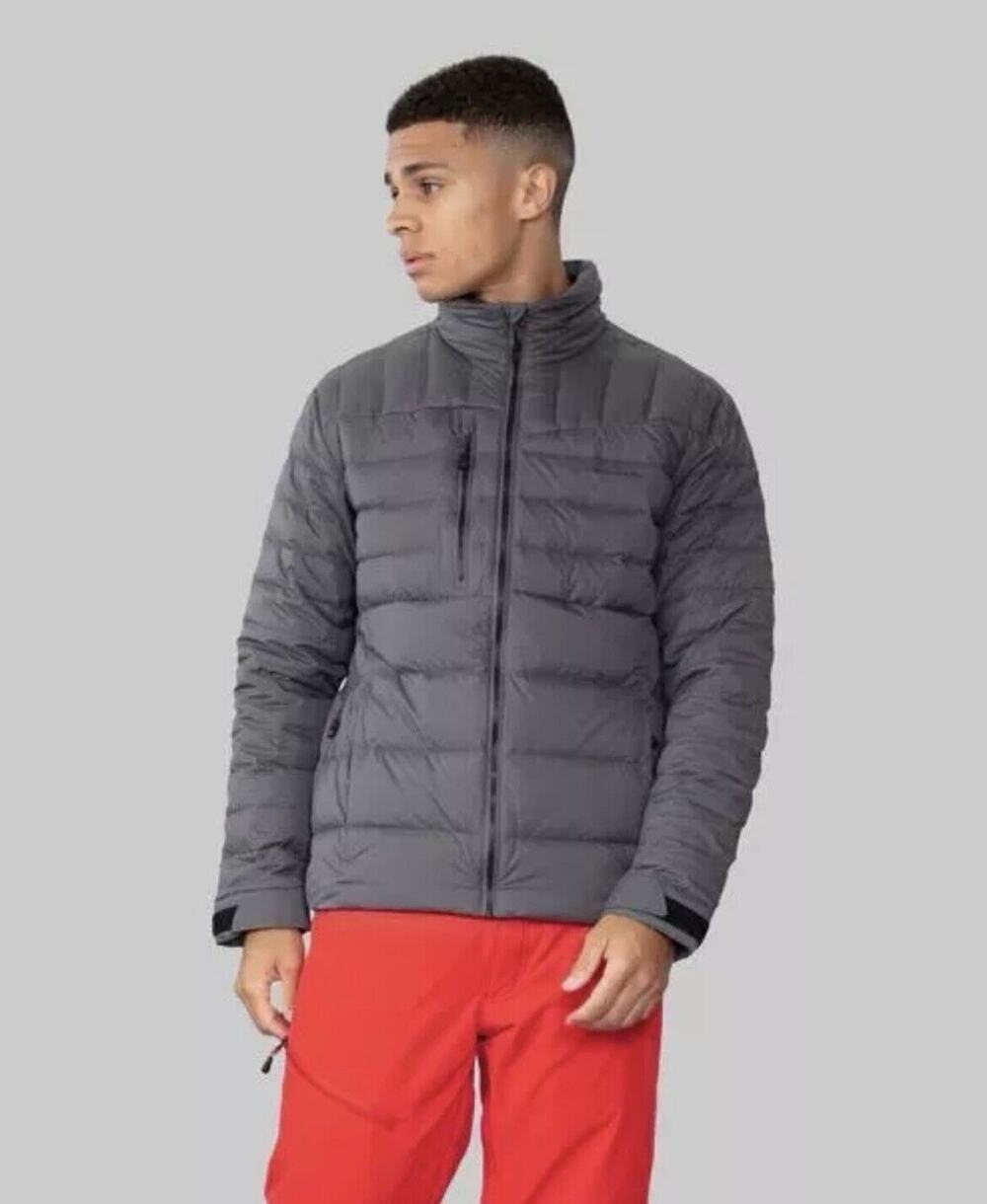 Obermeyer Klaus Down Jacket Men's Winter Coat Puffer Black 2XL $299 NWT XXL